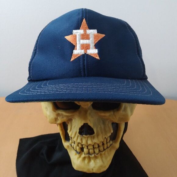 Vintage Houston Astros Trucker Snap Back Hat - Picture 1 of 9